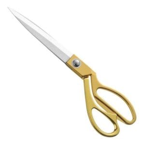 Tijera Sastre Modista Corta Tela Calidad 24cm 9.5pulg Dorada