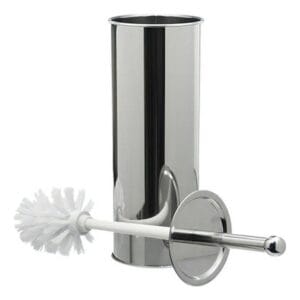Escobilla Cepillo Para Baño Inodoro Acero Inoxidable C Base