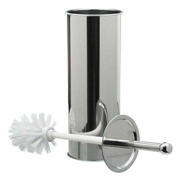 Escobilla Cepillo Para Baño Inodoro Acero Inoxidable C Base