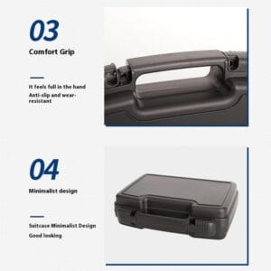 Estuche Rígido Arma Corta Resistente Trabas Interior Shell