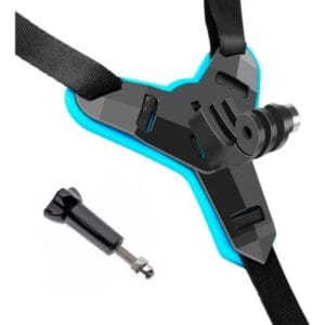 Soporte Frontal Camara Para Gopro Mentonera Casco Moto