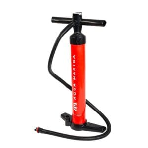 Inflador Manual Aquamarina Doble Acción Sup 20 Psi