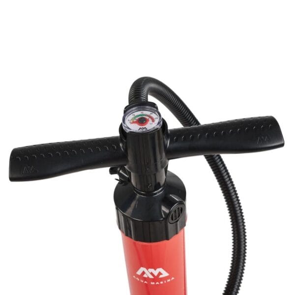 Inflador Manual Aquamarina Doble Acción Sup 20 Psi