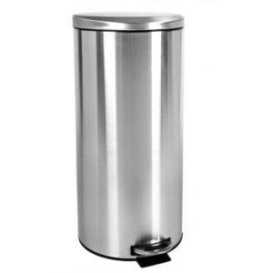 Tacho Cesto Basura 30 Lts Acero Inoxidable Baño Cocina
