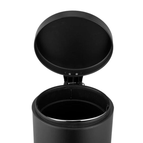 Set Tacho Basura Acero 5l + Cepillo Escobilla Cesto Baño