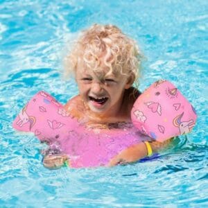 Flotador Piletero C Bracitos P Niños Bebe Salvavidas Pileta