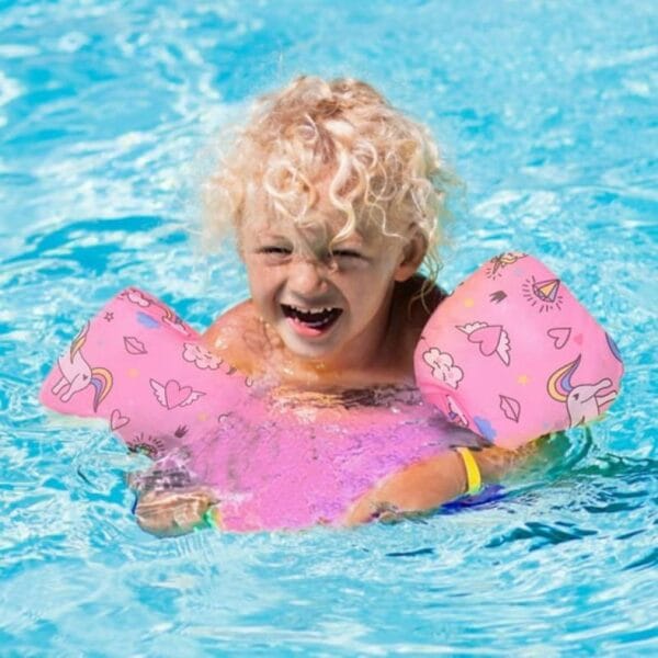 Flotador Piletero C Bracitos P Niños Bebe Salvavidas Pileta