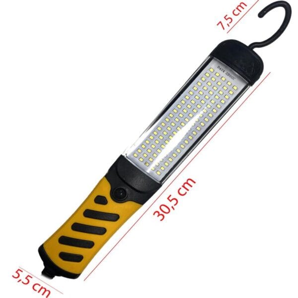 Lampara Taller Led 12v Genki Farol Iman Colgable 50w