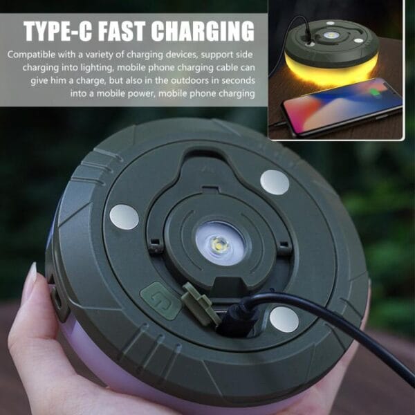 Luz Led Guirnalda 10 M 4 En 1 Camping Linterna Luces Usb