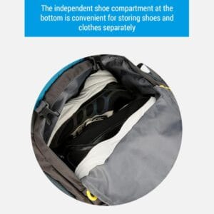 Mochila Weikani Trekking 70l Con Cubremochila Viaje