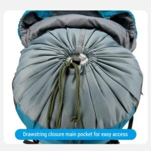 Mochila Weikani Trekking 70l Con Cubremochila Viaje