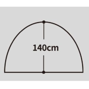 Carpa Chanodug Familiar Camping 3p Iglú Abside