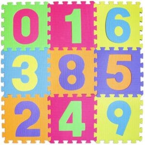 Piso Alfombra Encastrable Bebe Goma Eva Reversible Infantil