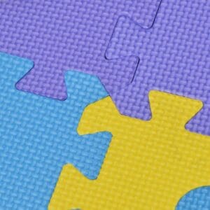 Piso Alfombra Encastrable Bebe Goma Eva Reversible Infantil