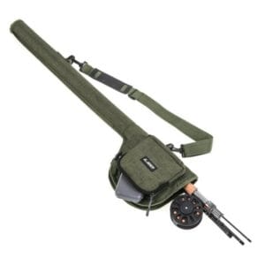 Set Caña Reel Pesca Mosca Fly Cast 7/8 Funda Moscas