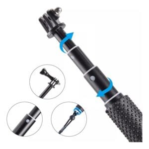 Baston Selfie Stick Genki Extensible 48 Cm Para Gopro