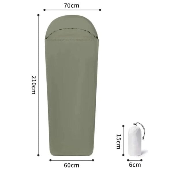 Liner Para Bolsa De Dormir Genki Ultralight 210x70 Cm Liso