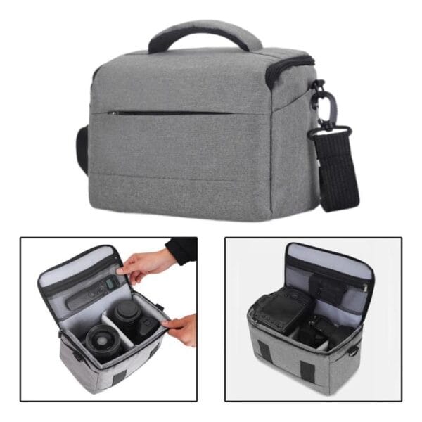 Bolso Morral Fotográfico Reflex Semireflex Canon Nikon Sony