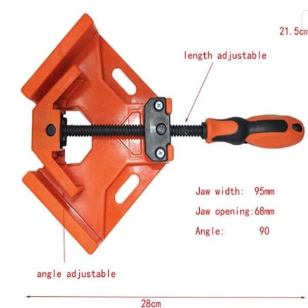 Prensa Escuadra 90° Morsa Simple Carpintero Muebles