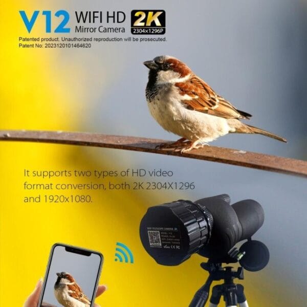 Cámara Digital Wifi Genki Para Telescopios Monocular