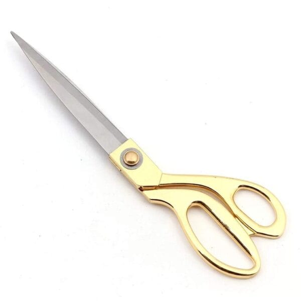 Tijera Sastre Modista Corta Tela Calidad 24cm 9.5pulg Dorada