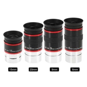 Kit 4 Oculares Lente Para Telescopio Super Plossl Ultra Wide