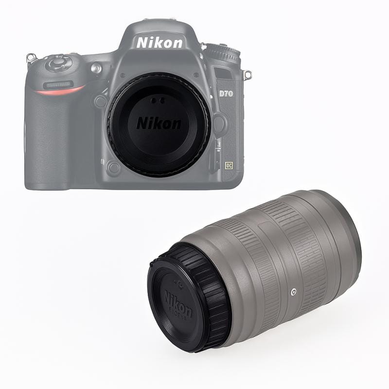 Kit Tapa Body Camara Y Tapa Trasera Lente