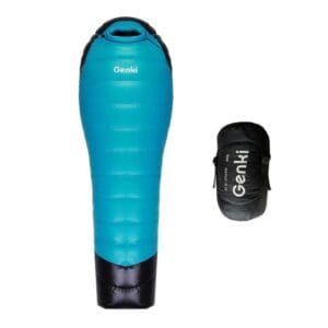 Bolsa Dormir Genki Pluma Duvet -10°c Momia Funda Compresion
