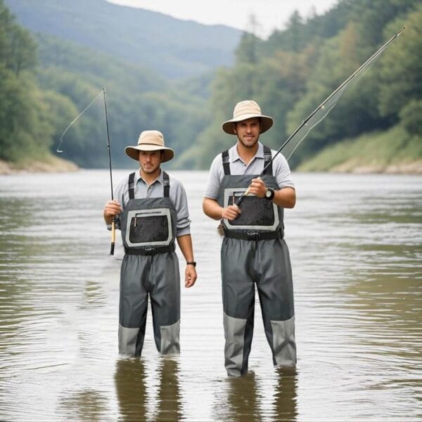 Wader Fly Cast Pesca Mosca Adulto Hombre Nailon