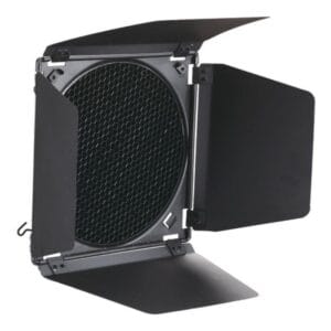 Barndoor Chapaletas Metalico Flash Estudio Panal + Filtros