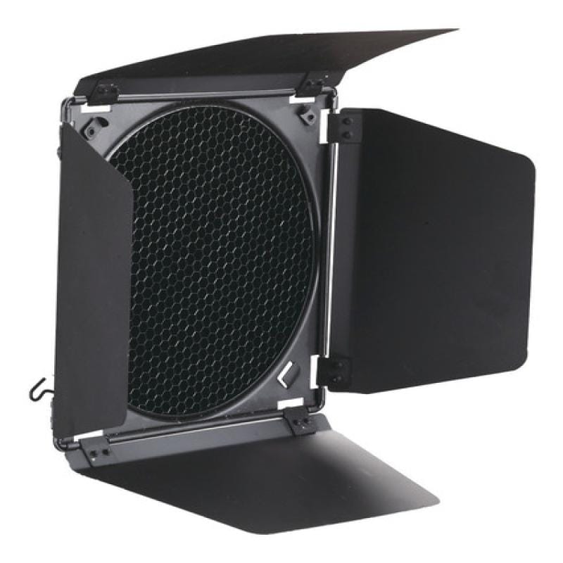 Barndoor Chapaletas Metalico Flash Estudio Panal + Filtros