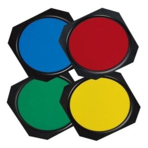 Barndoor Chapaletas Metalico Flash Estudio Panal + Filtros