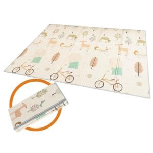 Piso Antigolpes Genki Bebes Chicos 175x150 Cm 6 Mm