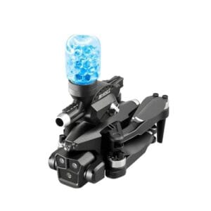 Dron K11 Shoot Cámara Hd Dispara Bolitas Hidrogel Recargable