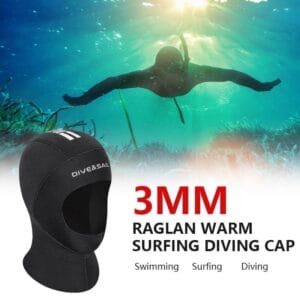 Capucha Neoprene Buceo Aguas Abiertas 3.5mm Kayak