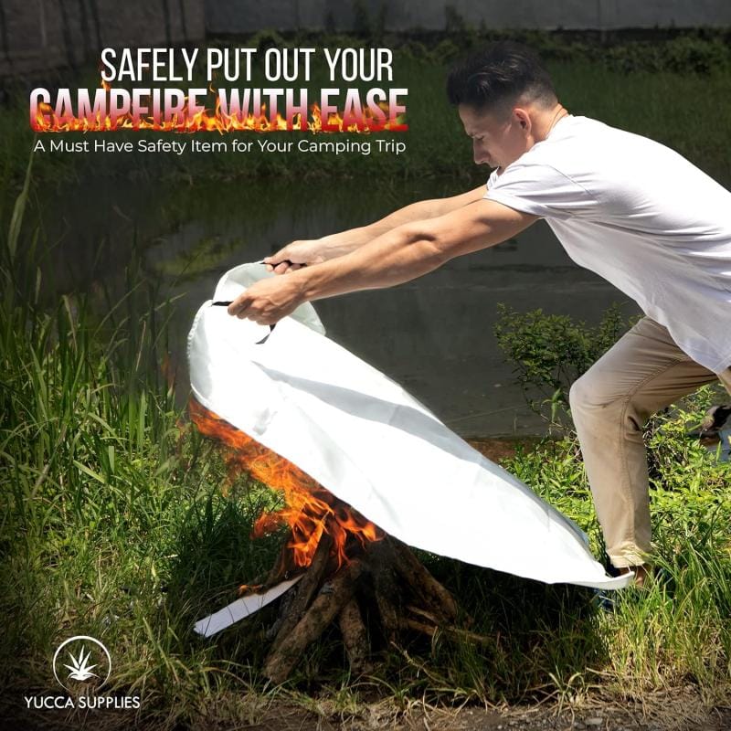 Manta Contra Incendios 1.5x1.5m 280g Anti Fuego Ignífuga