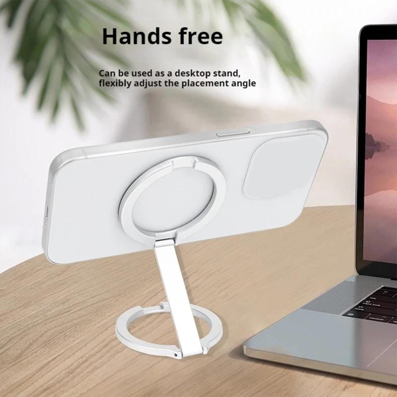 Soporte Magnético Genki Para Celular Metalico Plegable