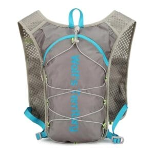 Chaleco Hidratacion 4 Litros Mochila Trail Maraton Trekking Gris