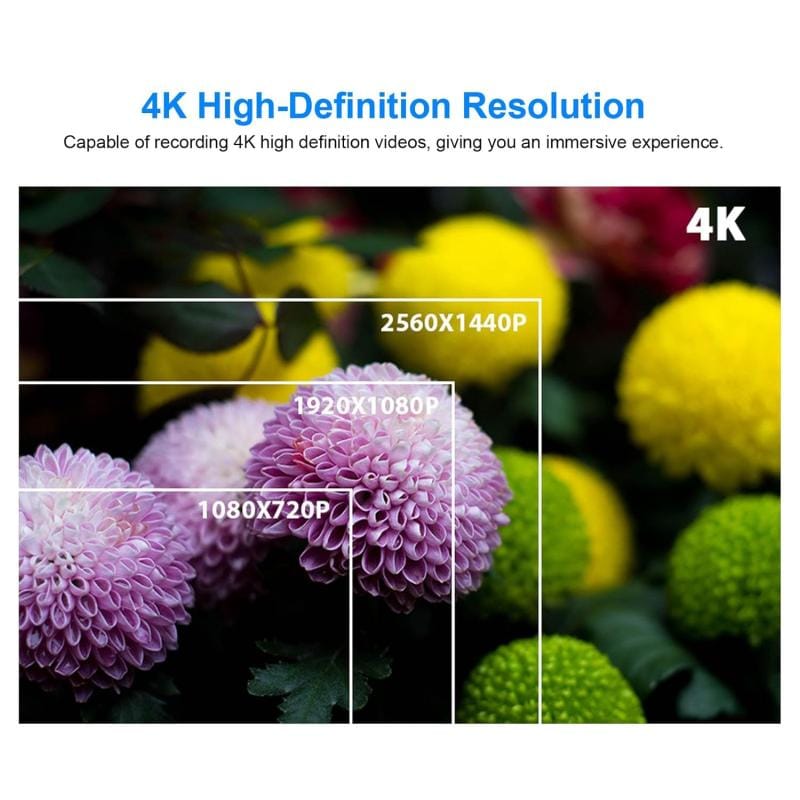 Camara Deportiva 4k 16mp Wifi Sumergible 30m + Accesorios
