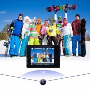 Camara Deportiva 4k 16mp Wifi Sumergible 30m + Accesorios