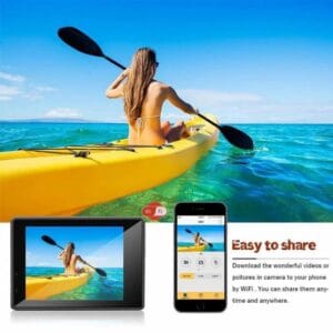 Camara Deportiva 4k 16mp Wifi Sumergible 30m + Accesorios