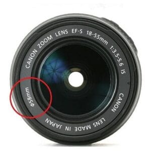 Filtro Cpl Polarizador Circular 52 58 Mm P Canon Nikon Negro