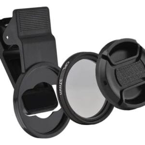 Filtro Cpl Clip Genki P Celular 37mm Universal A Rosca Tapa