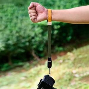 Correa Muñeca Seguridad Quick Release Colores Fotografía Azul