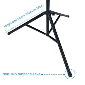 Atril Partituras Plegable 3 Tramos Tripode Soporte Pie Funda