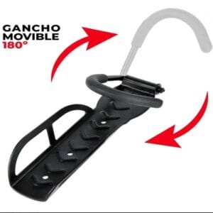 Soporte Para Colgar Bicicleta Gancho Pared Vertical