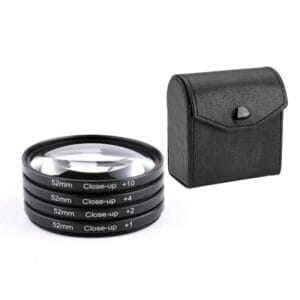 Kit Filtros Lentillas Aproximacion 67 Mm Close Up Lupa Negro