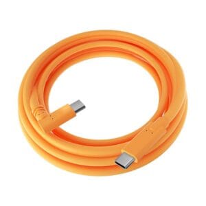 Cable Tethering Fotografia 3 Metros Genki Fotoproducto Moda Naranja