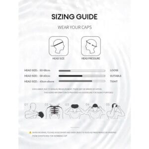 Gorra Natacion Silicona 100% Impermeable Talle Único Lisa