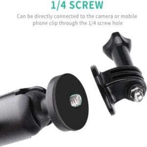 Soporte Abrazadera Cámaras P Gopro Moto Bicicleta Manubrio